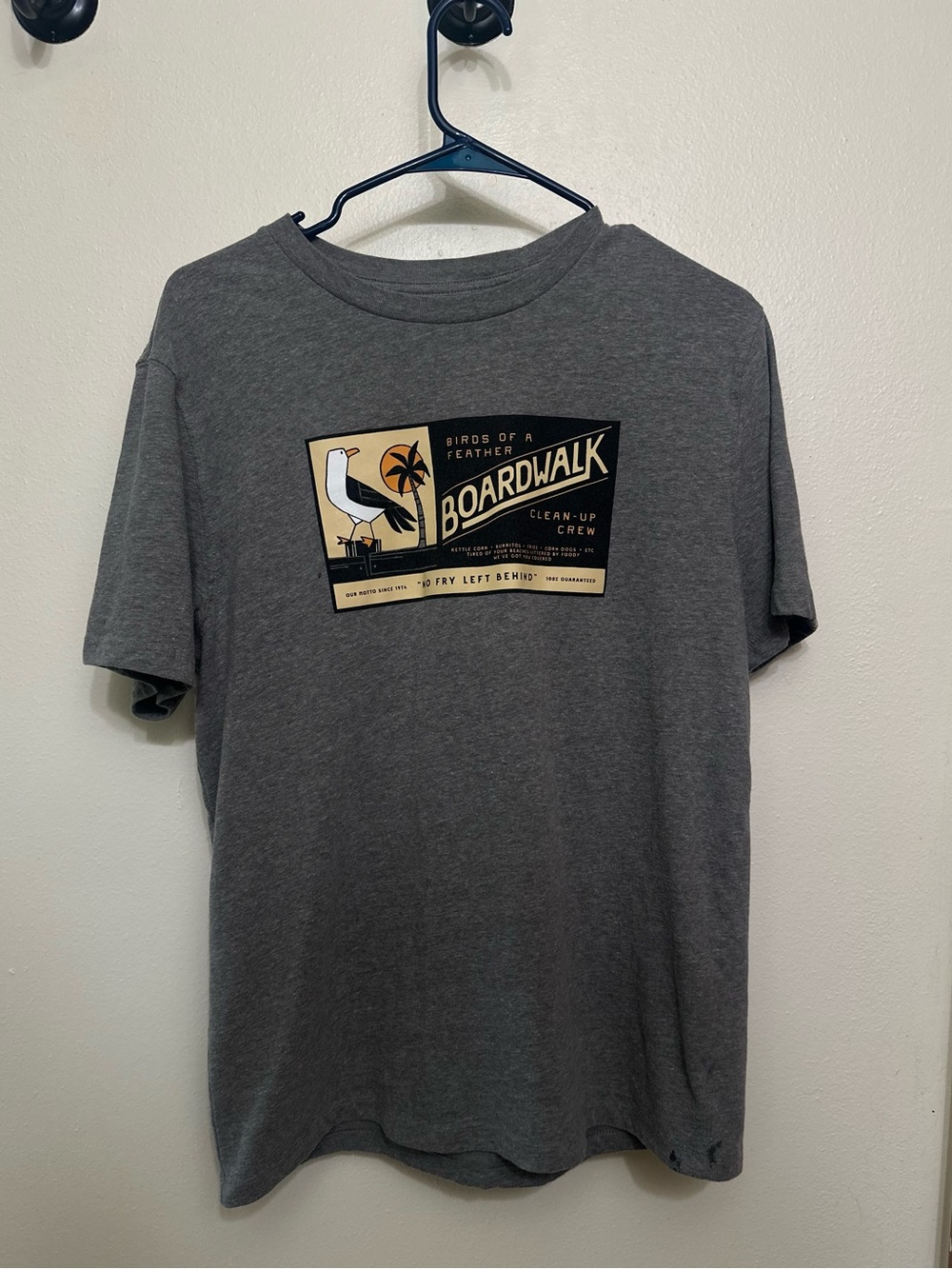 Old Navy Gray Graphic Short-Sleeve Tee